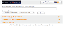 Tablet Screenshot of millennium.midwestern.edu
